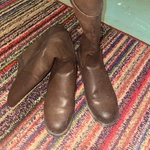 Long Brown Boots
